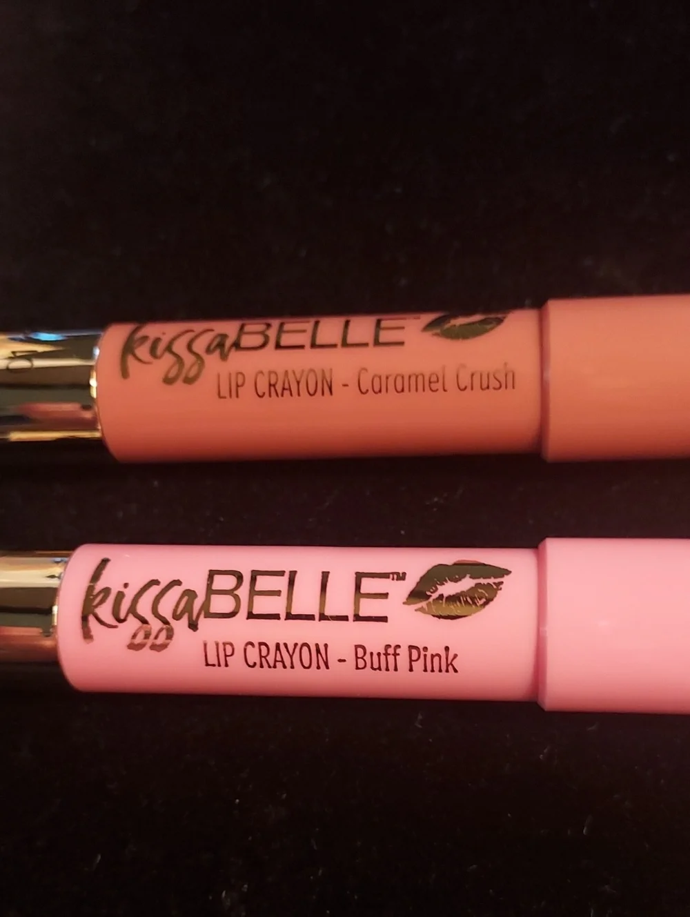 💕💄Lip Crayon Duo — Buff Pink & Caramel Crush BN